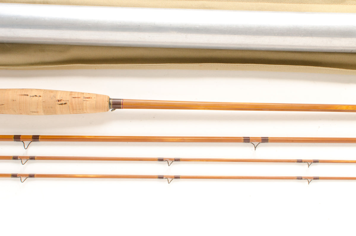Payne 197 Fly Rod 7'6" 3/2 #5 - maker signature and rod markings