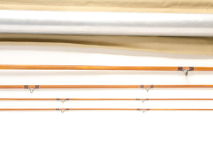 Payne 197 Fly Rod 7'6" 3/2 #5 - rod sections with guides and wraps