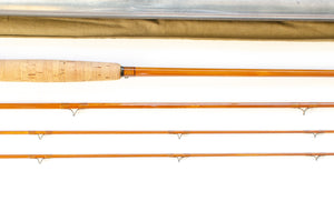 Payne 198 Fly Rod 7'6" 3/2 #5 - Stan Bogdan's Personal Rod - maker signature and rod markings