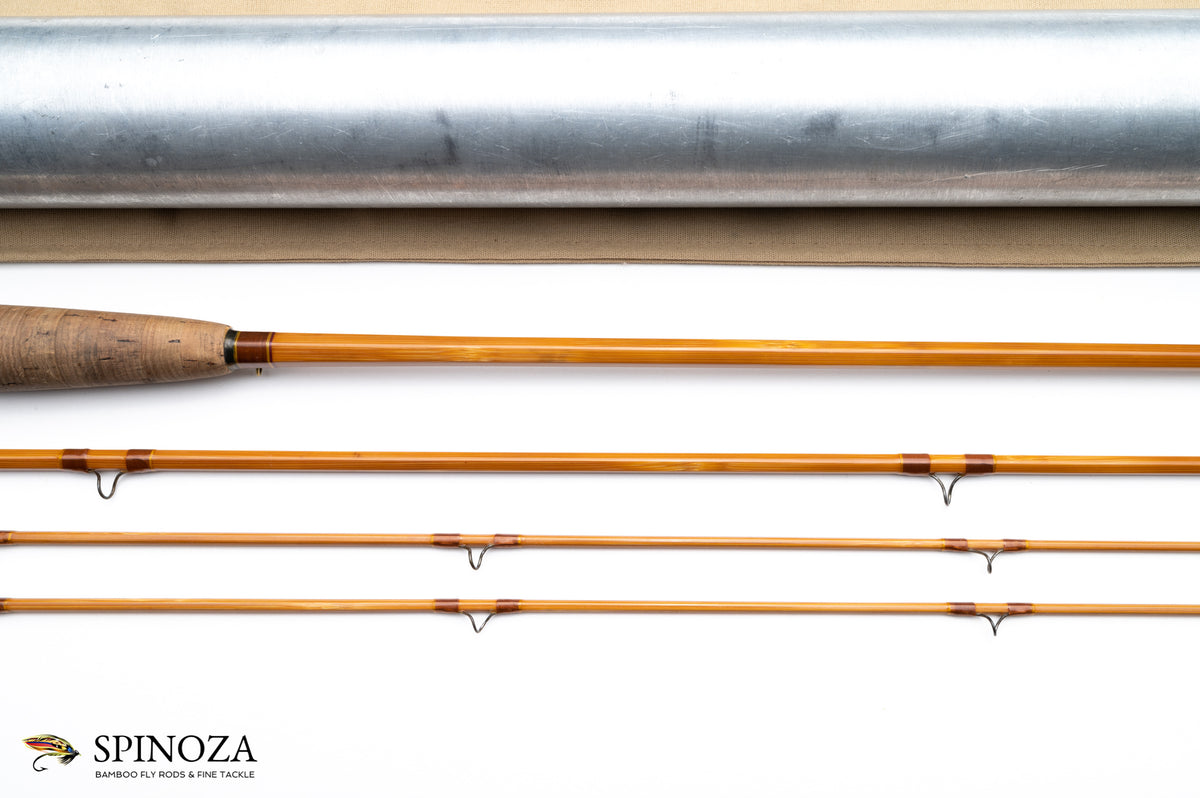 Payne Model 201 Bamboo Fly Rod 8' 3/2 #5 - maker signature and rod markings