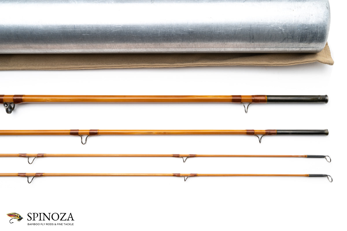 Payne Model 201 Bamboo Fly Rod 8' 3/2 #5 - ferrules and tip tops detail