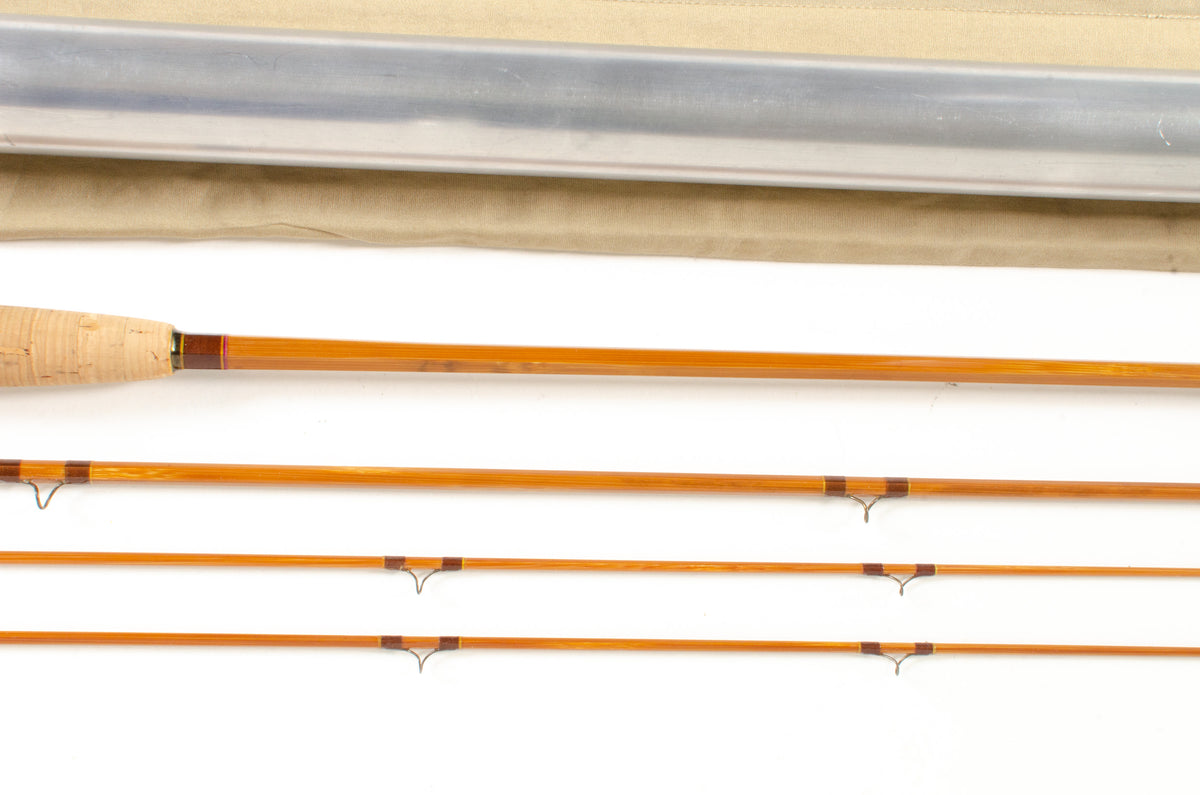Payne 201 Fly Rod 8' 3/2 #5 - maker signature and rod markings