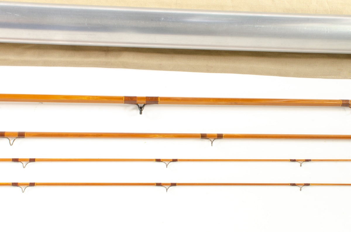 Payne 201 Fly Rod 8' 3/2 #5 - rod sections with guides and wraps
