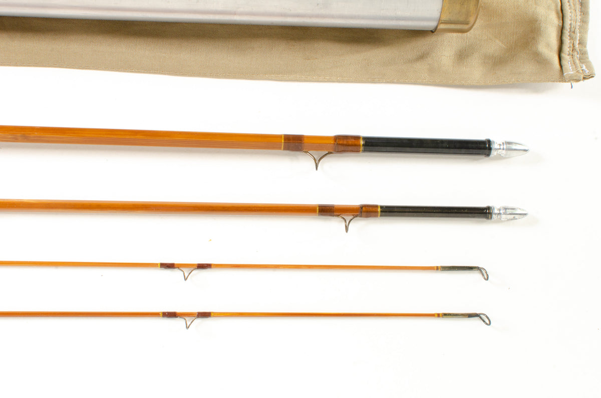 Payne 201 Fly Rod 8' 3/2 #5 - rod sections with guides and wraps