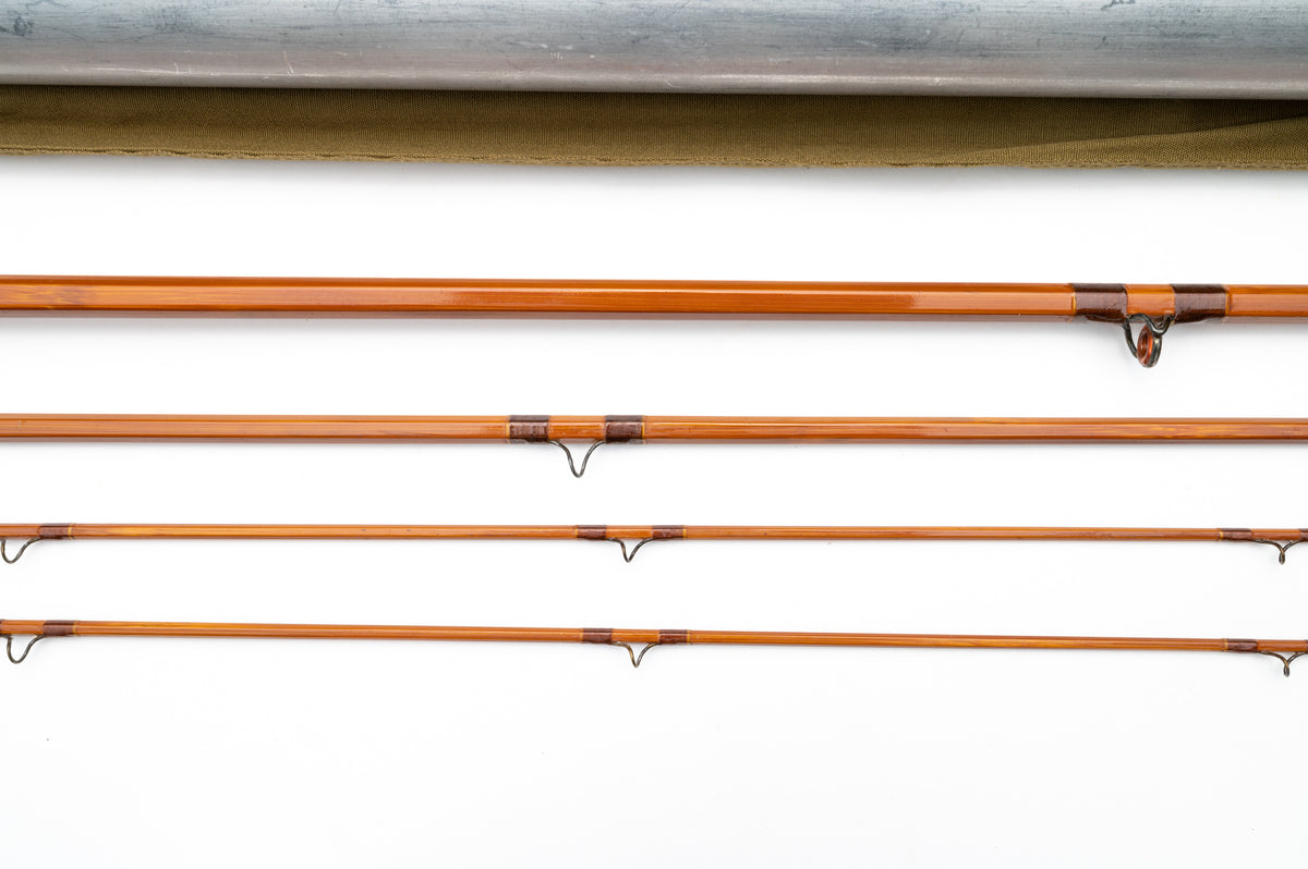Payne Model 202H Fly Rod 8' 3/2 #6 - rod sections with guides and wraps