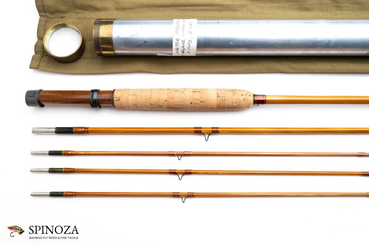 Payne 208 Bamboo Fly Rod 9' 3/3 #5/6 - handle grip and reel seat detail