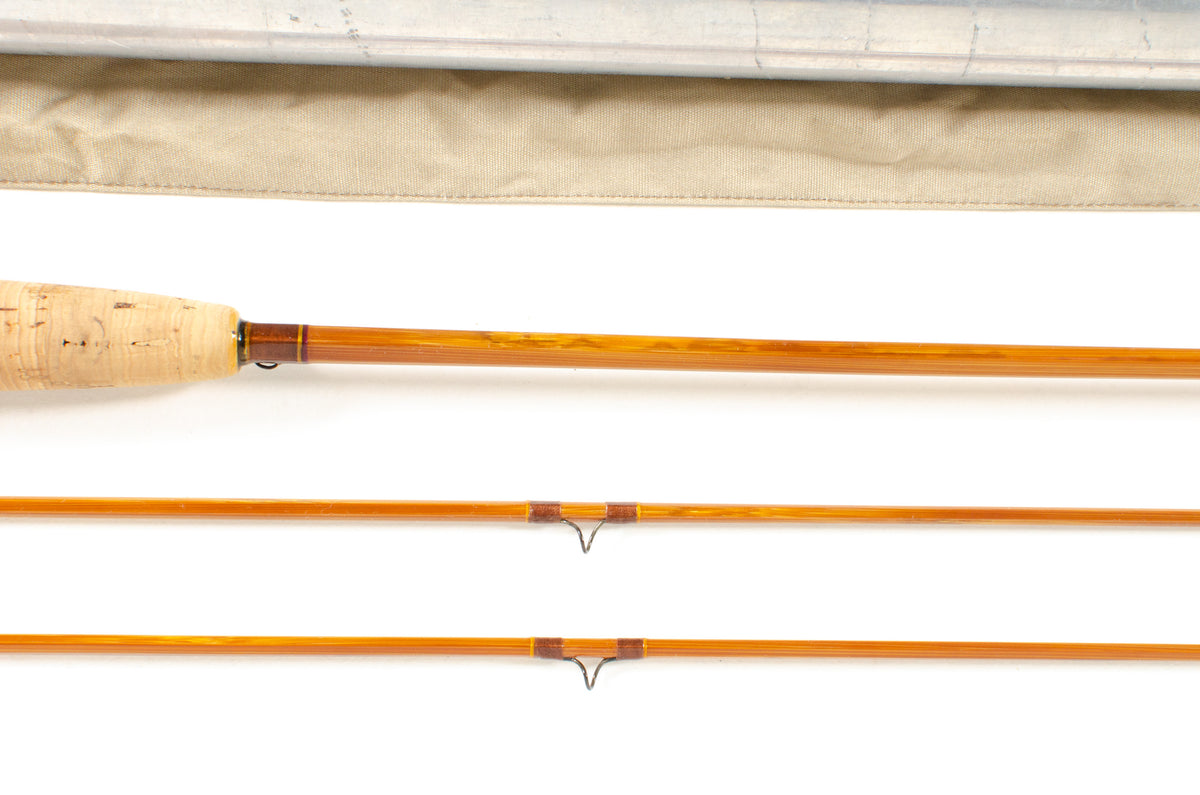 Payne 96 Fly Rod 6'6" 2/2 #3/4 - rod sections with guides and wraps