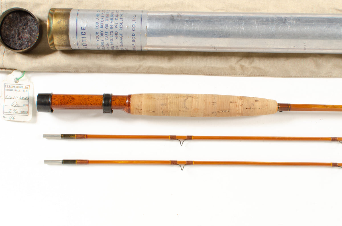 Payne 96 Fly Rod 6'6" 2/2 #3/4 - handle grip and reel seat detail