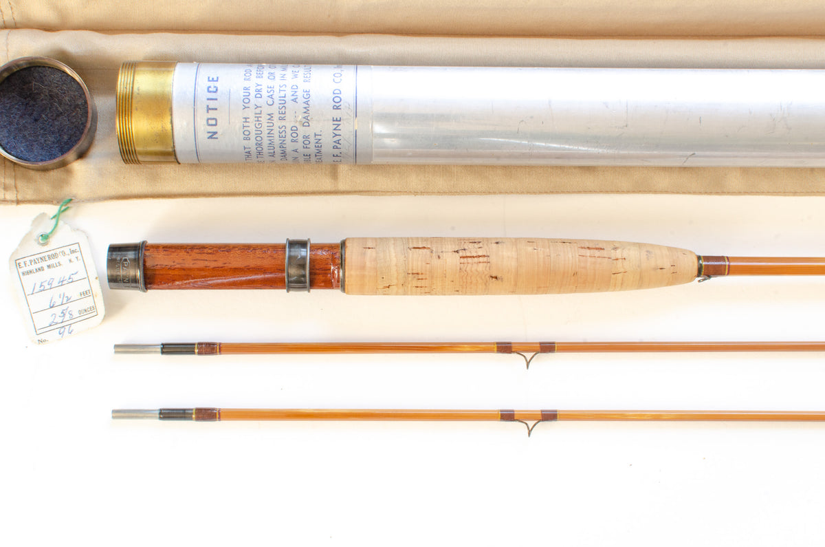 Payne 96 Fly Rod 6'6" 2/2 #4 - Stan Bogdan's Personal Fly Rod - handle grip and reel seat detail