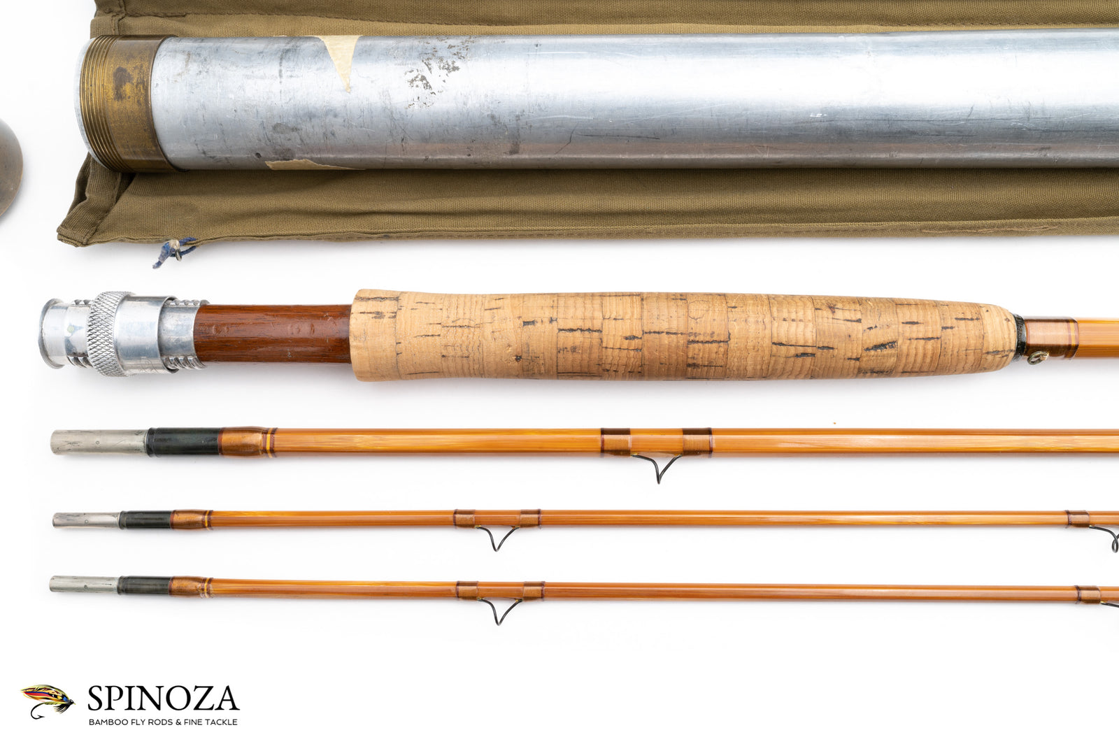 Payne Fly Rod 9'6" 3/2 #8 - handle grip and reel seat detail