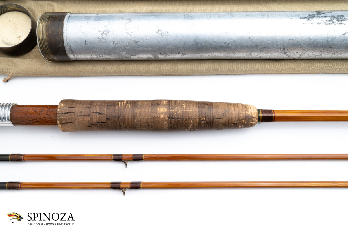 Payne Bamboo Fly Rod 8' 2/2 #5/6 - maker signature and rod markings