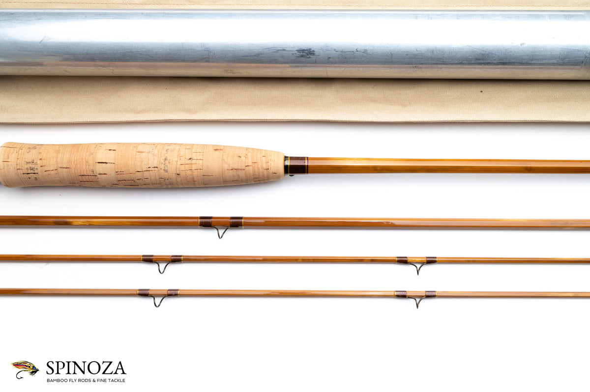 Payne Model 201 Bamboo Fly Rod 8' 3/2 #5 - maker signature and rod markings