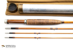 Payne Model 204 Bamboo Fly Rod 8'6" 3/2 #5 - handle grip and reel seat detail