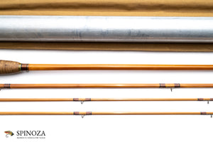 Payne Model 204 Bamboo Fly Rod 8'6" 3/2 #5 - maker signature and rod markings