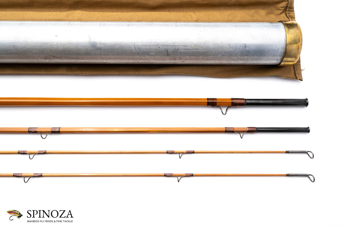 Payne Model 204 Bamboo Fly Rod 8'6" 3/2 #5 - ferrules and tip tops detail