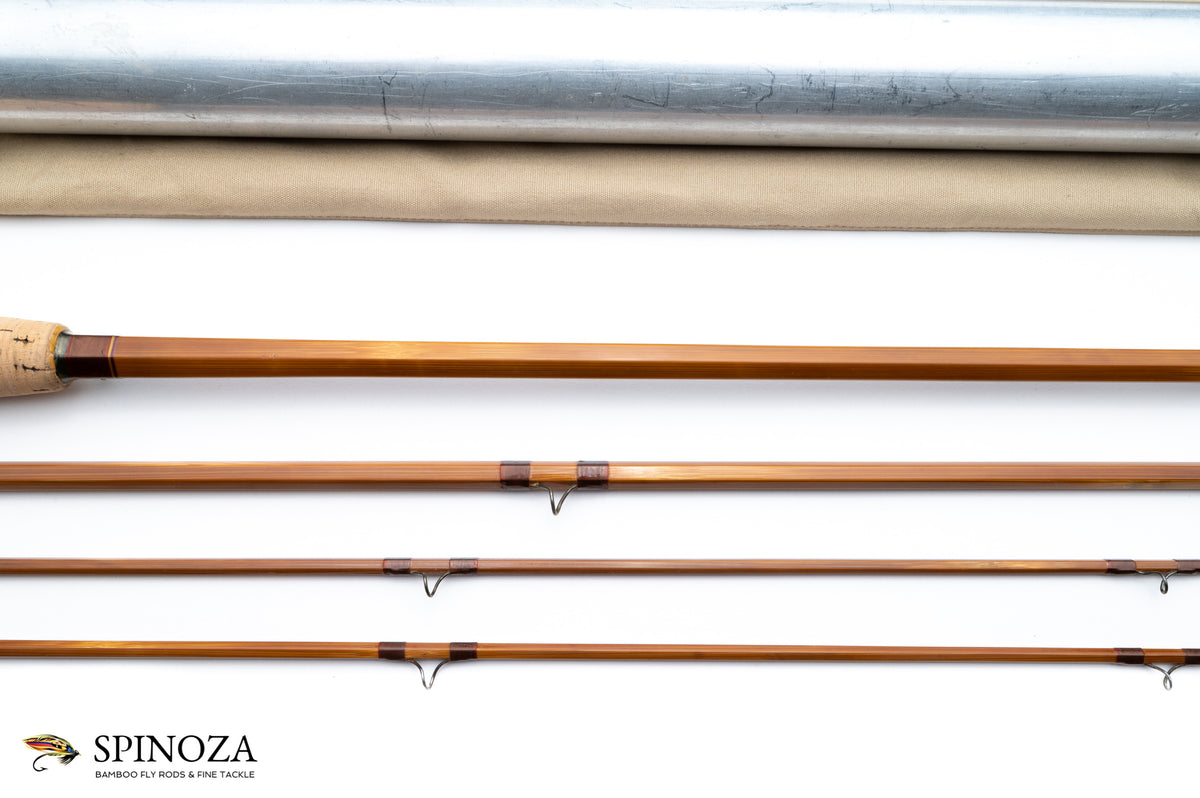 Payne Model 400 Bamboo Fly Rod 9' 3/2 #7/8 - rod sections with guides and wraps