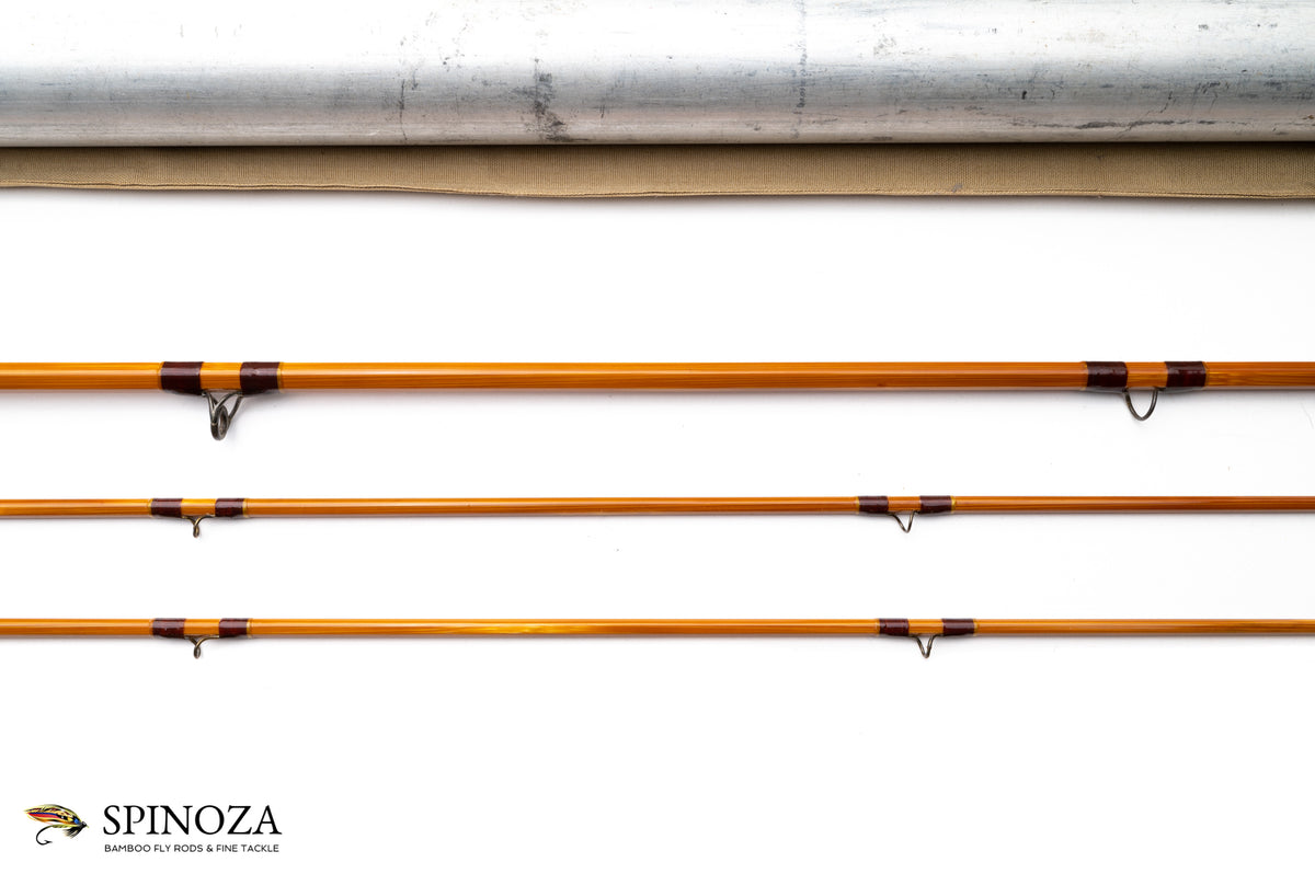 Payne Parabolic Bamboo Fly Rod 7'9" 2/2 #5 - ferrules and tip tops detail