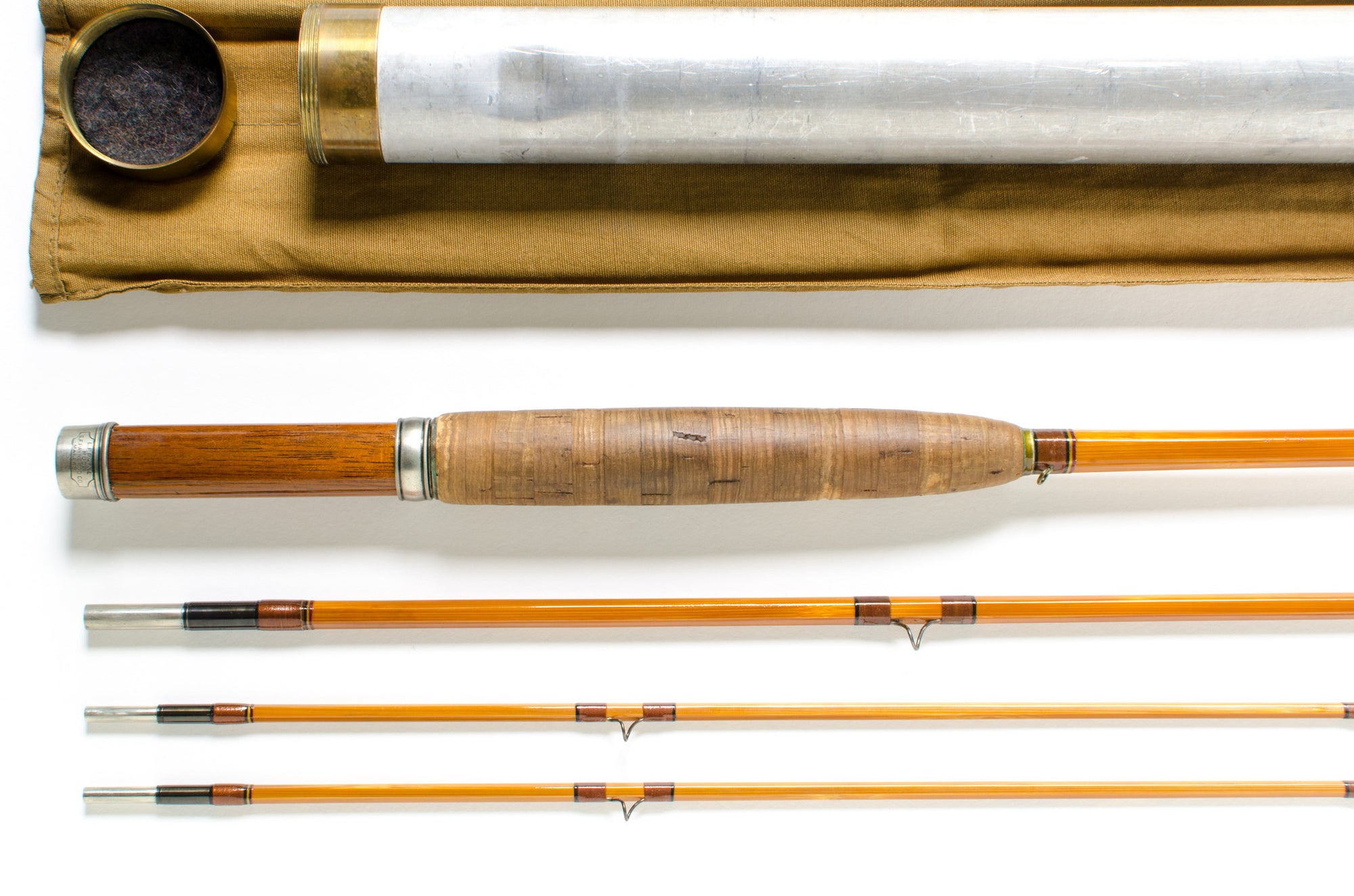 Payne 204 Fly Rod 8'6" 3/2 #5 - handle grip and reel seat detail