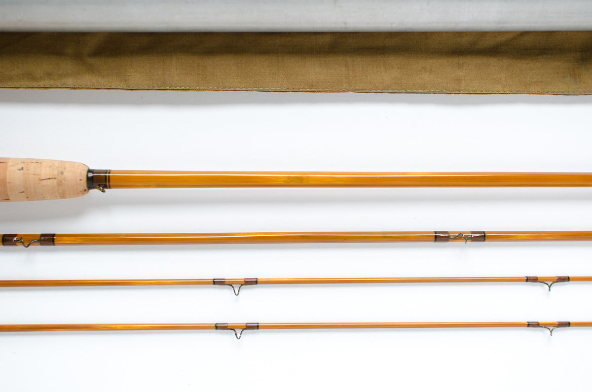 Payne 204 Fly Rod 8'6" 3/2 #5 - maker signature and rod markings