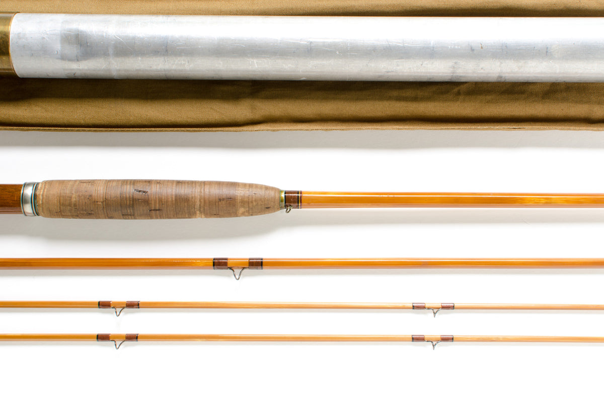 Payne 204 Fly Rod 8'6" 3/2 #5 - maker signature and rod markings