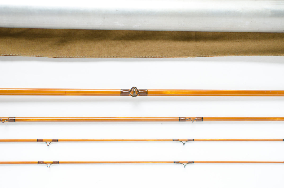 Payne 204 Fly Rod 8'6" 3/2 #5 - rod sections with guides and wraps