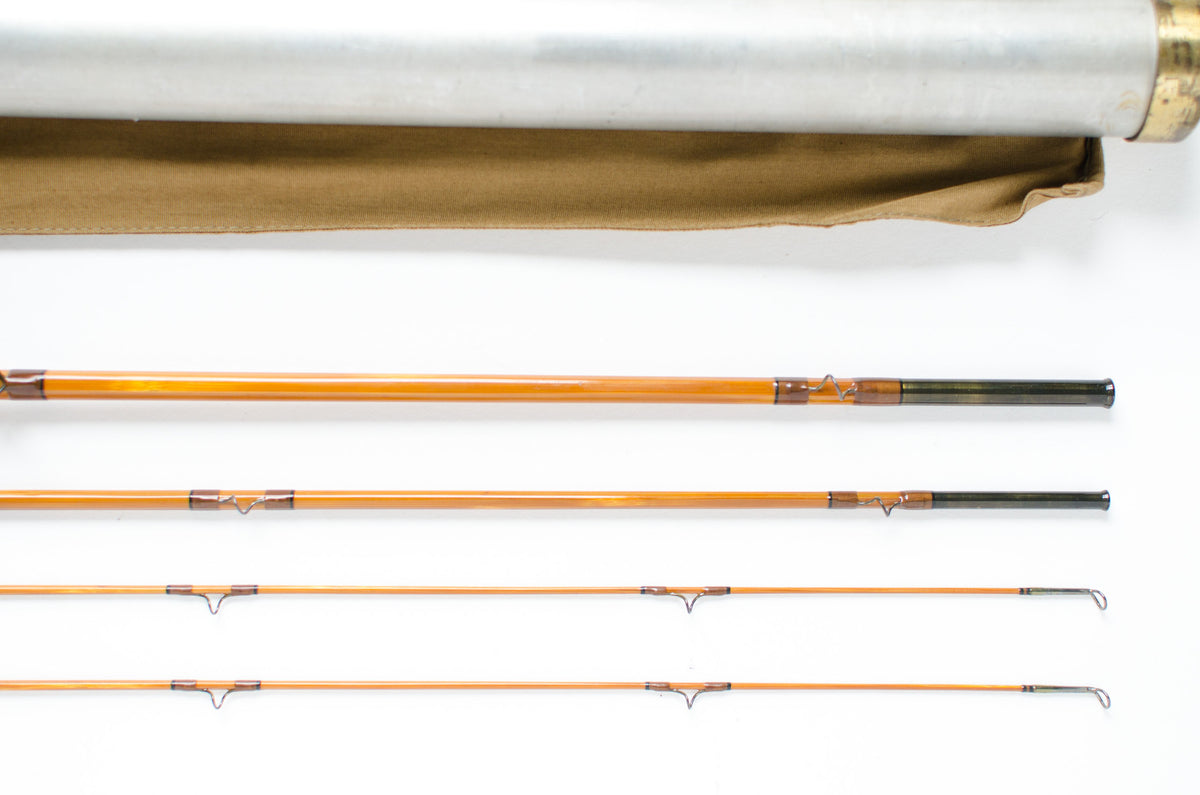 Payne 204 Fly Rod 8'6" 3/2 #5 - rod sections with guides and wraps