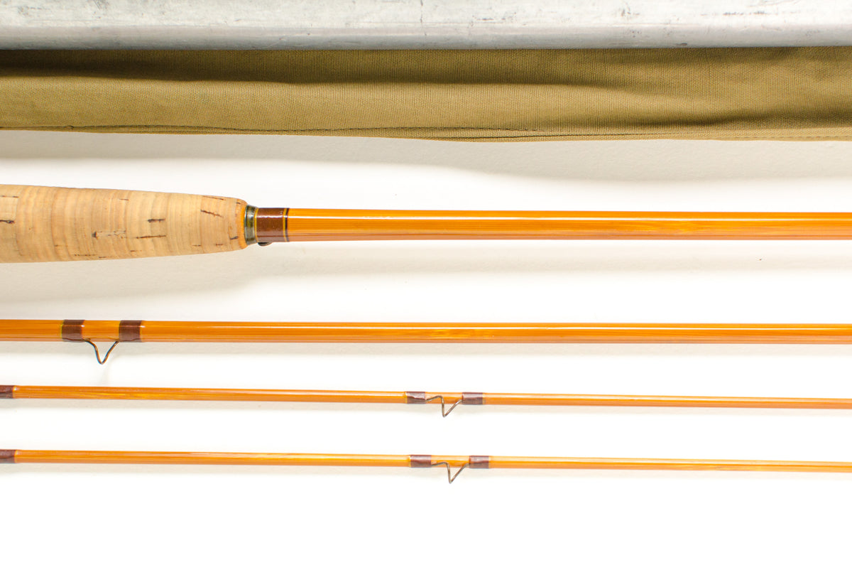 Payne Fly Rod 8' 3/2 #5/6 - maker signature and rod markings