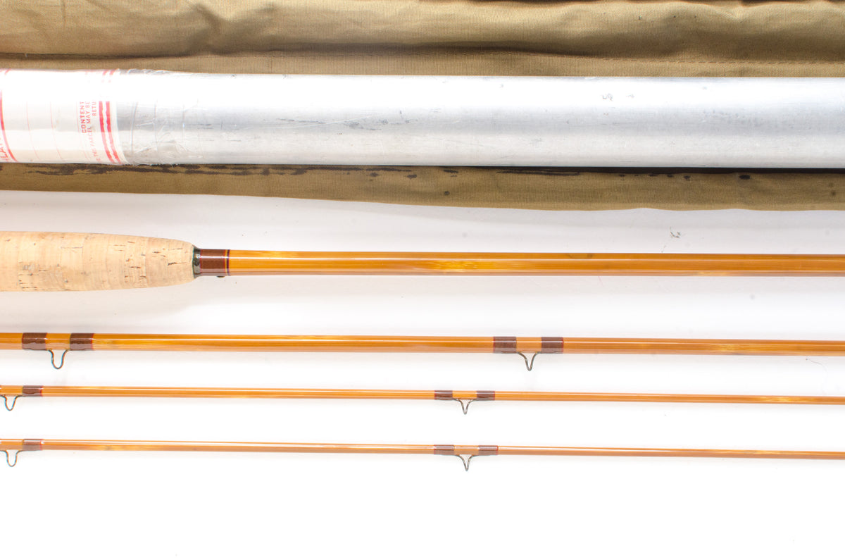 Payne Fly Rod 9' 3/2 #6 - maker signature and rod markings