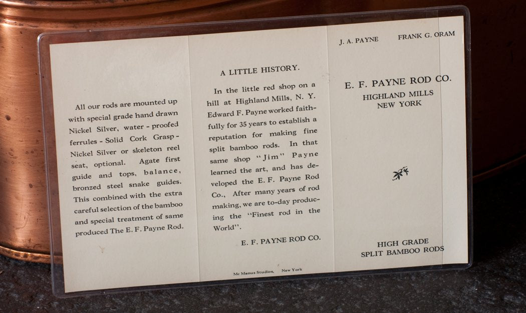 Payne Rod Co. Catalog Brochure 