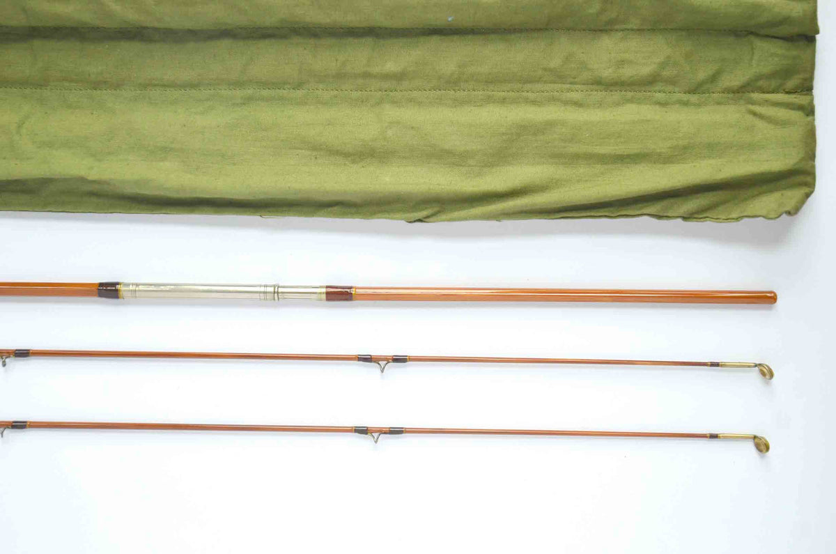 Payne Parabolic Fly Rod 7'10" 2/2 #4 - rod sections with guides and wraps