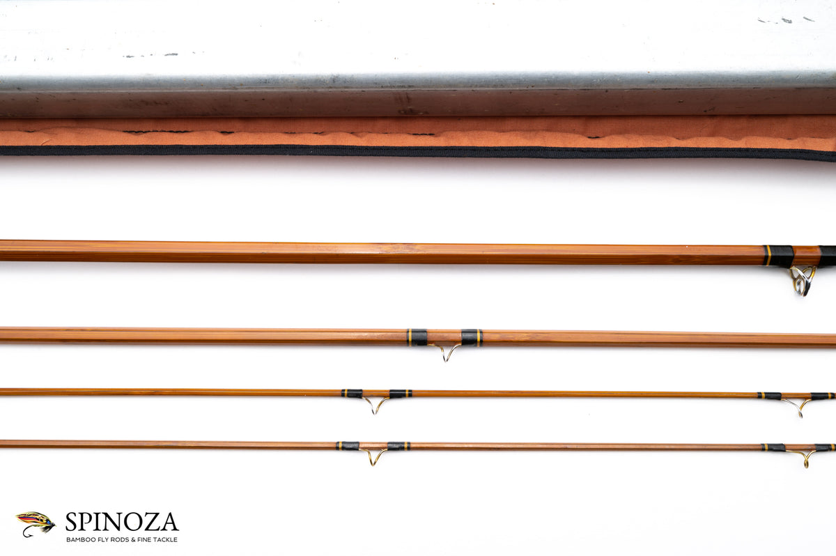 Phillipson Premium Model Fly Rod 8'6" 3/2 #6 - rod sections with guides and wraps
