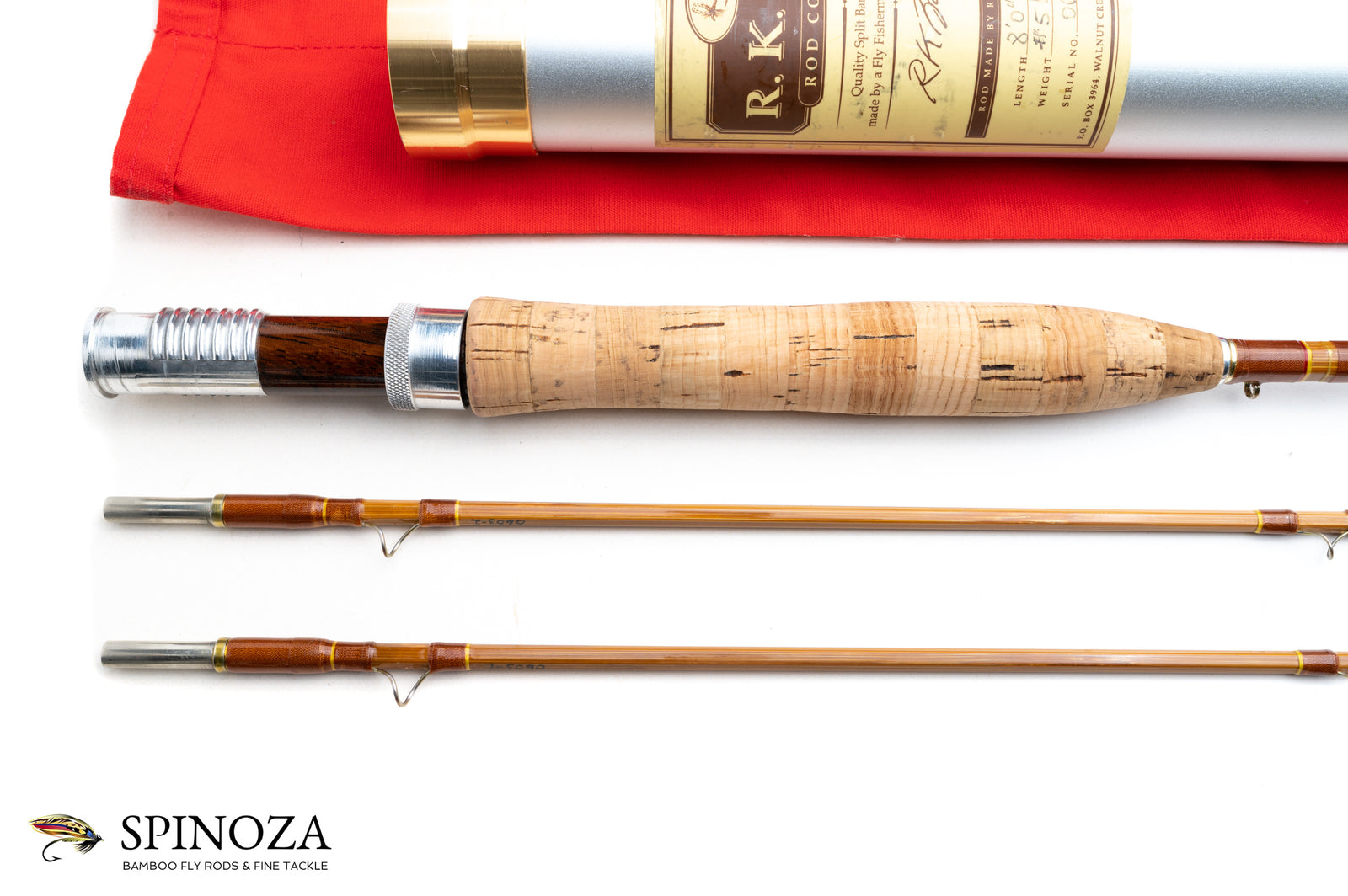 RK Bolt Bamboo Fly Rod 8' 2/2 #5
