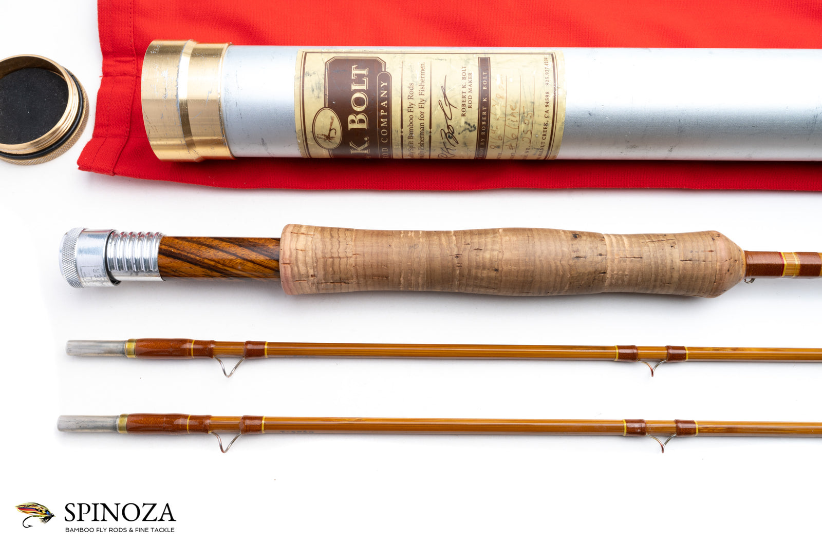 RK Bolt Bamboo Fly Rod 8'6" 2/2 #6