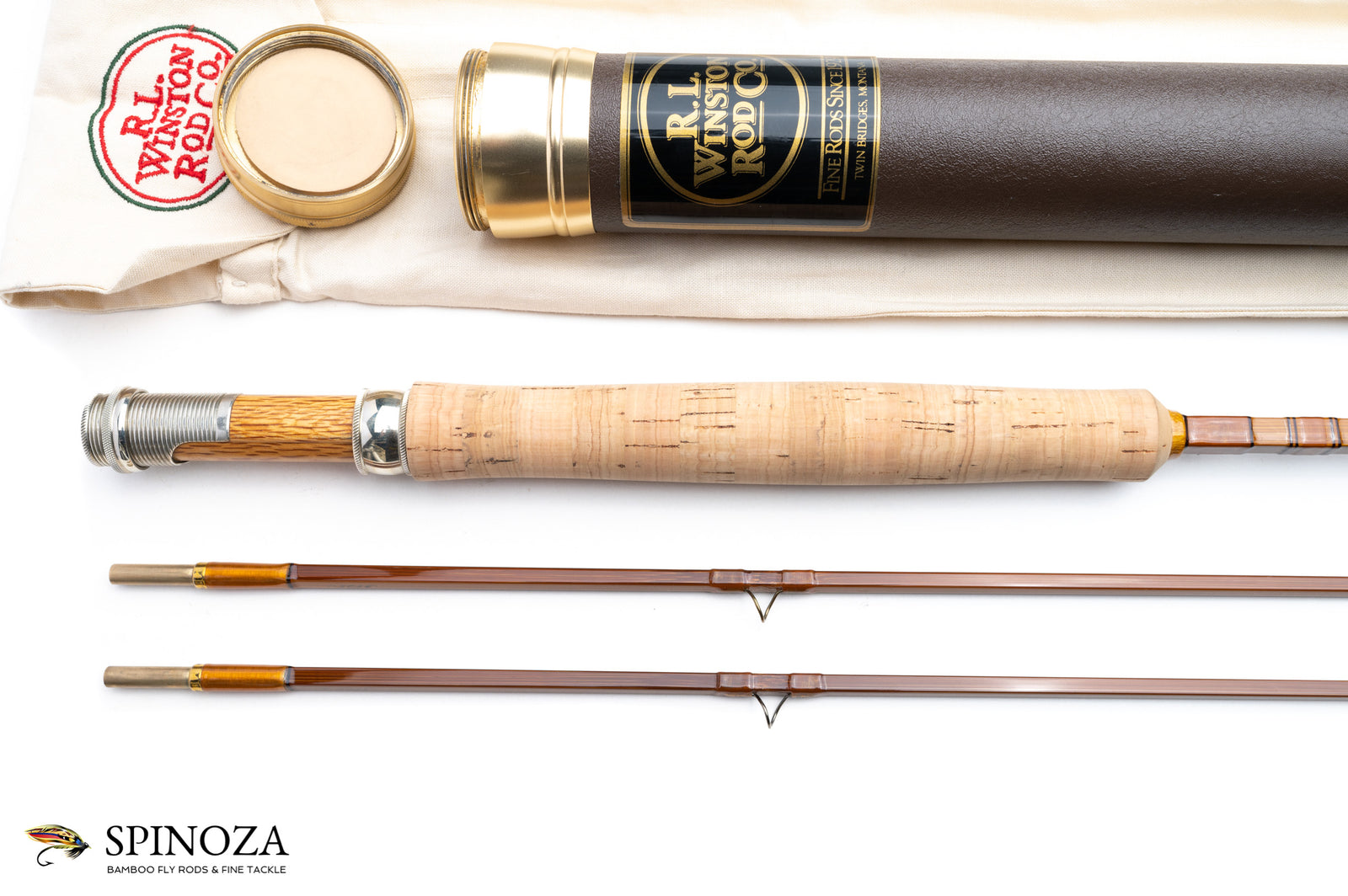 RL Winston Quad Bamboo Fly Rod 7'9" 2/2 #3/4