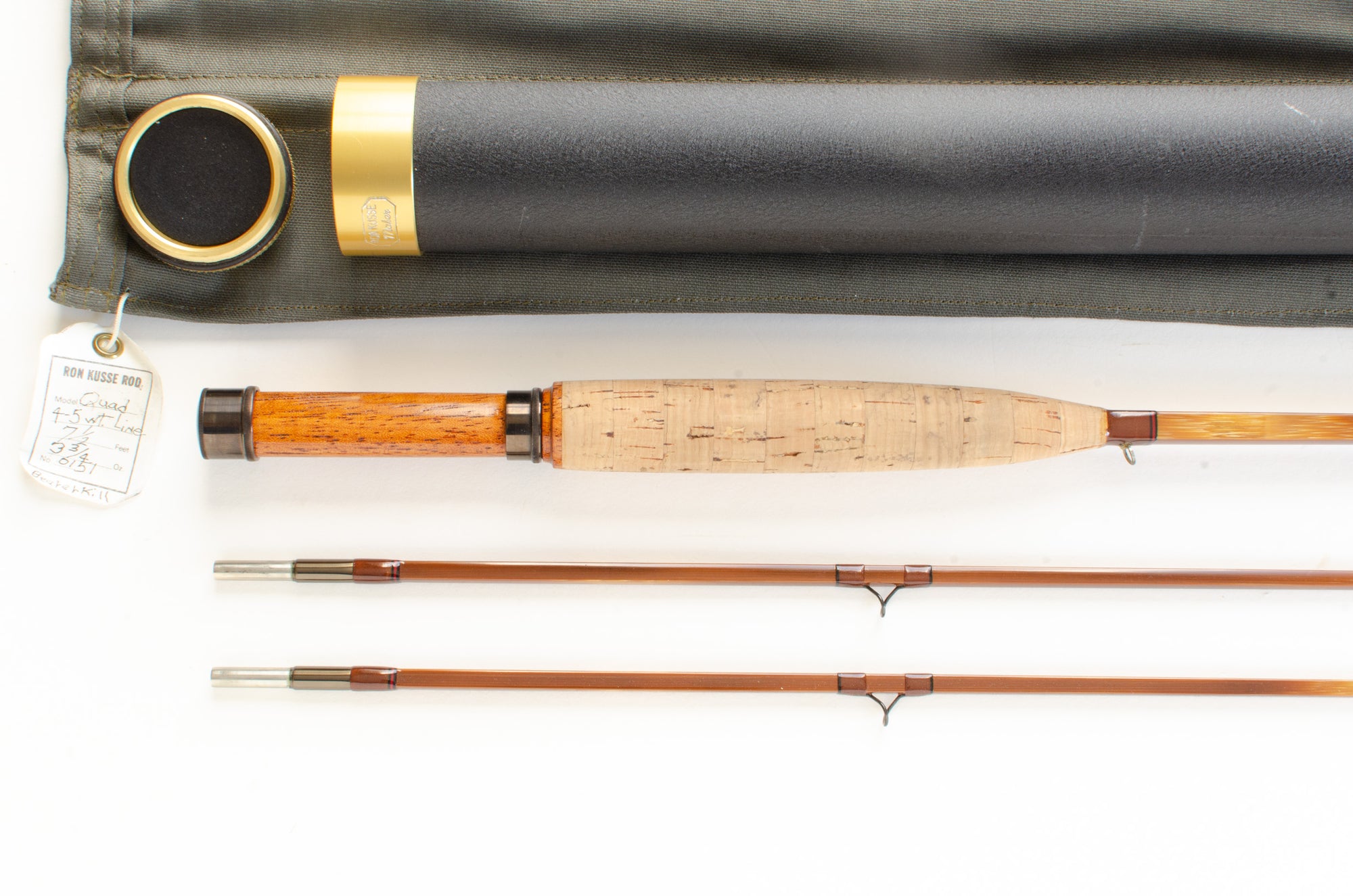 Ron Kusse Beaverkill Quad Fly Rod 7'6" 2/2 #4/5