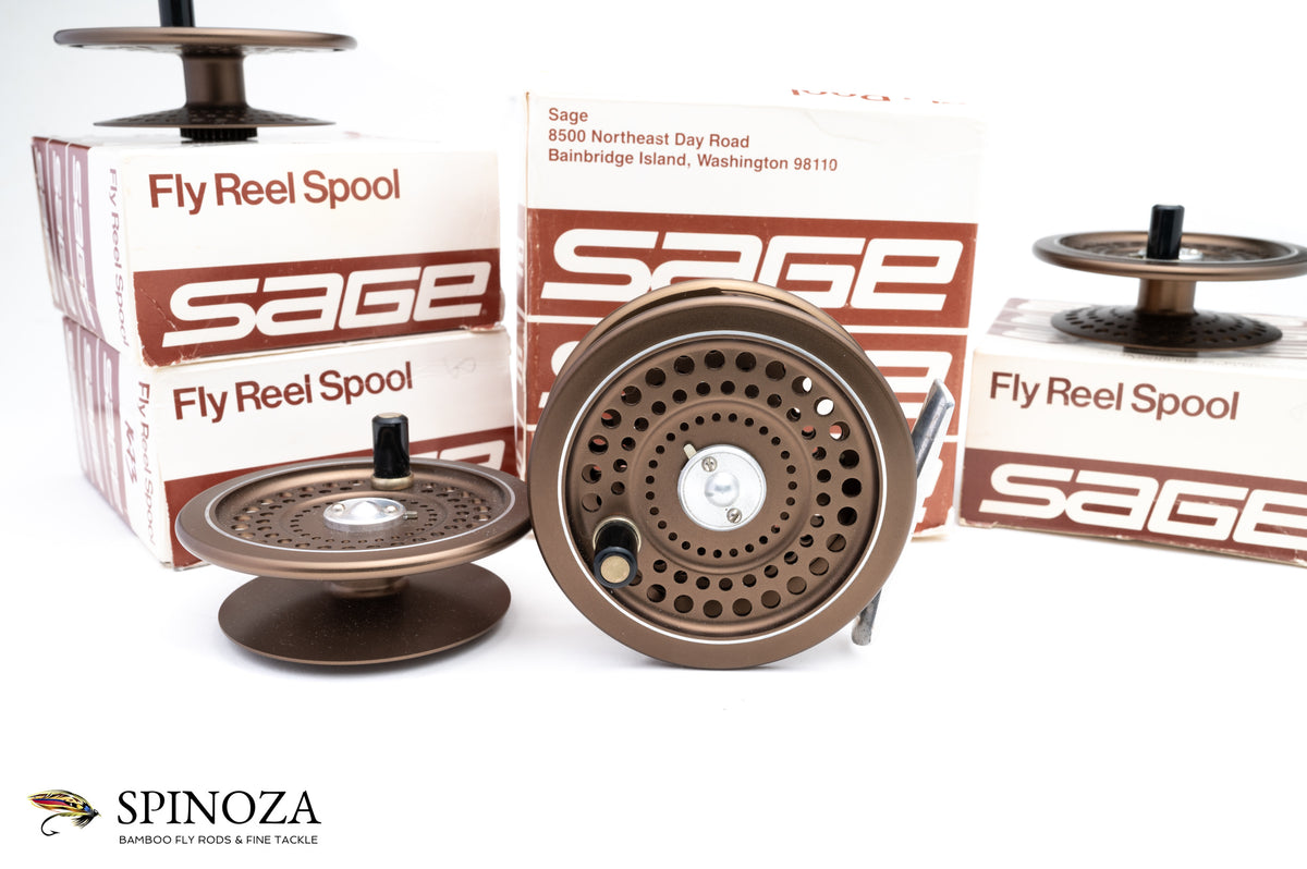 Sage 504 L Fly Reel with Three Extra Spools