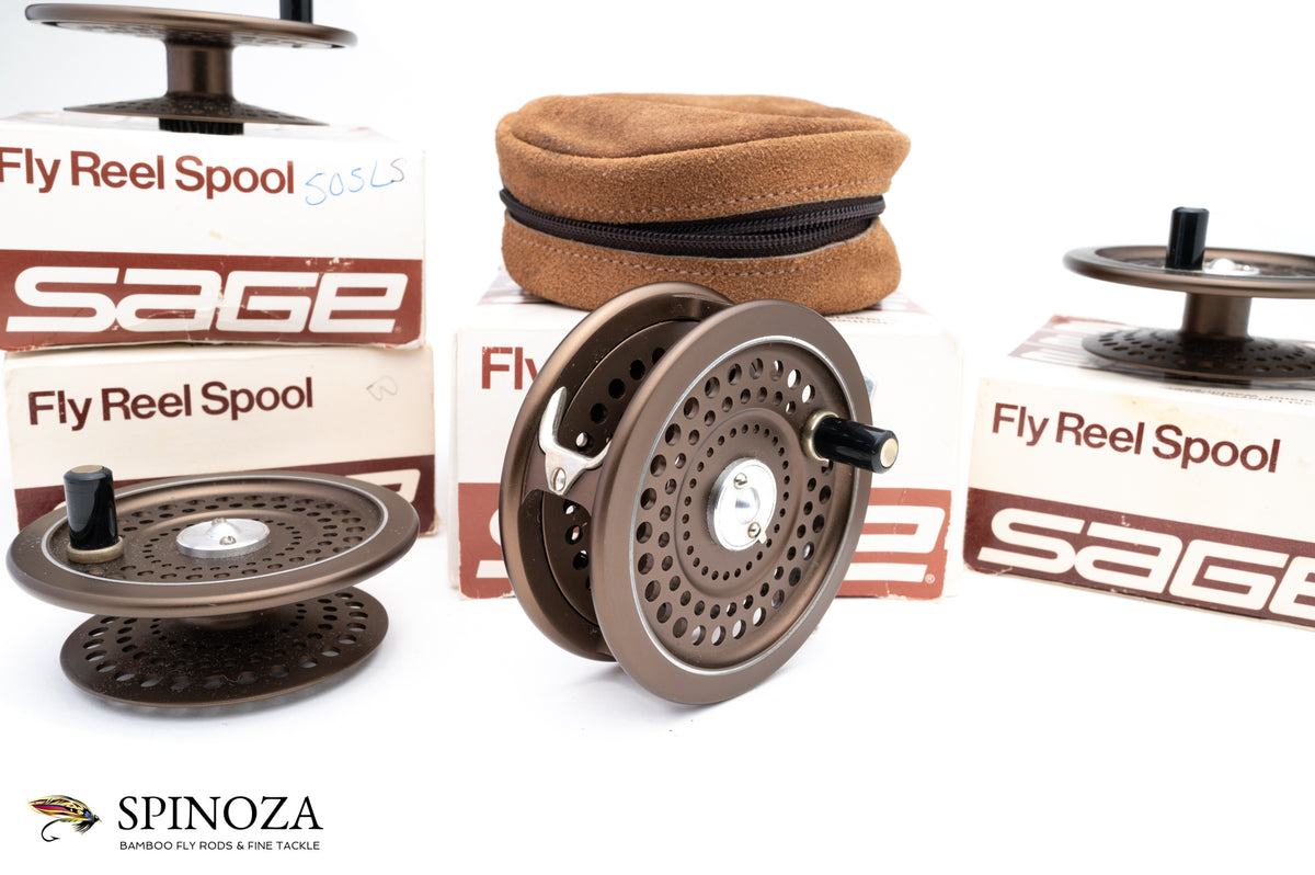 Sage 504 L Fly Reel with Three Extra Spools