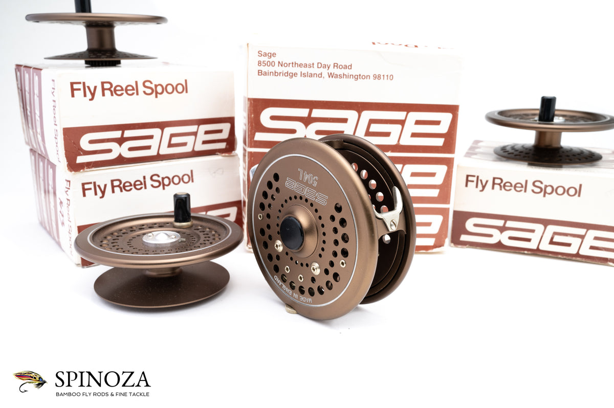Sage 504 L Fly Reel with Three Extra Spools