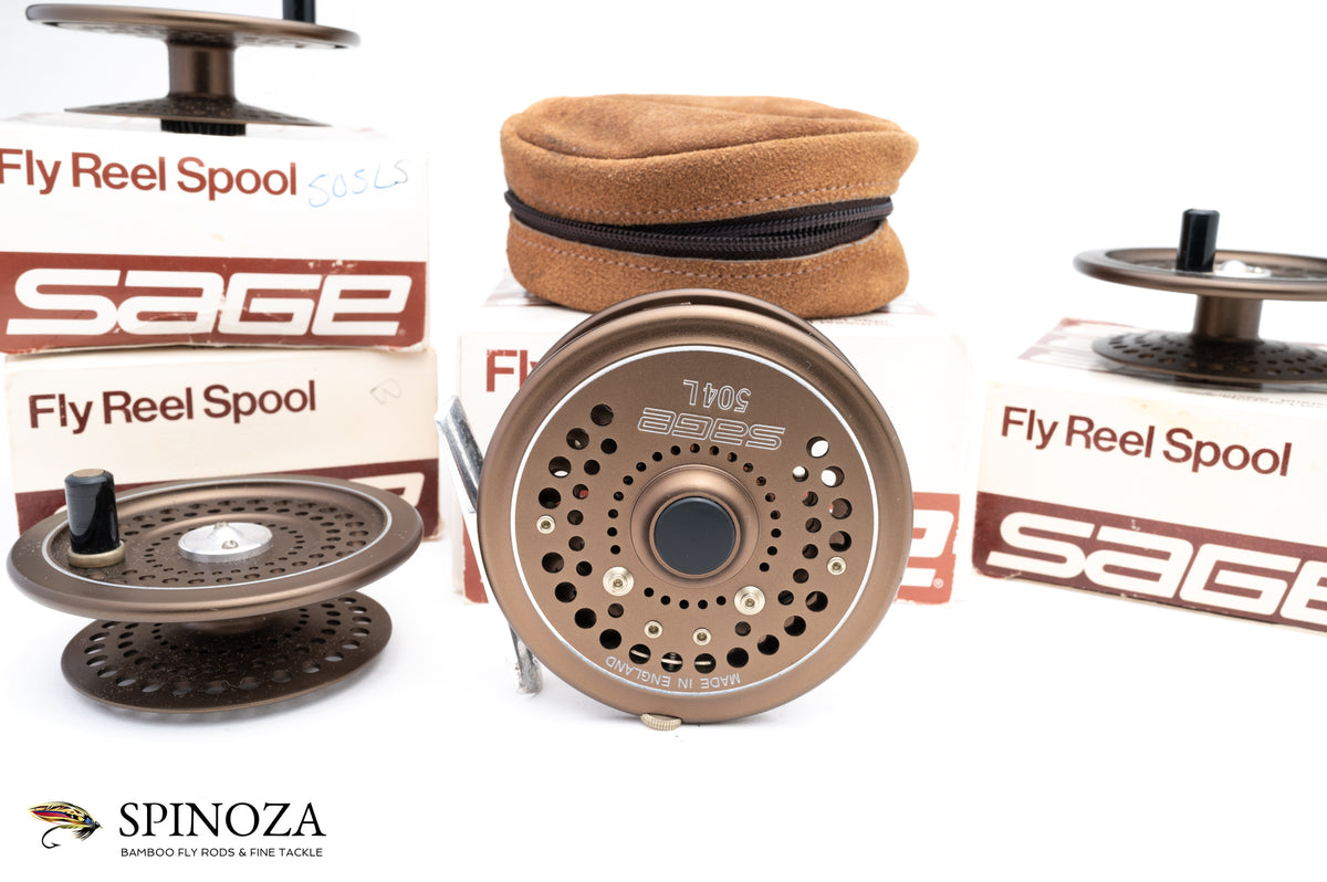 Sage 504 L Fly Reel with Three Extra Spools