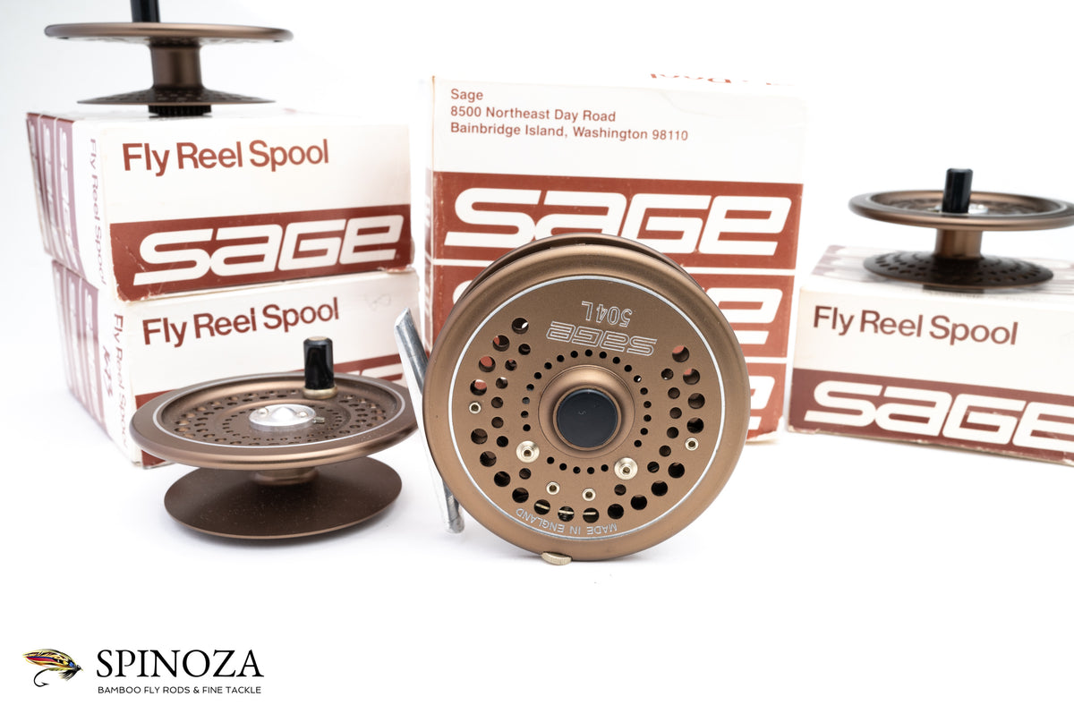 Sage 504 L Fly Reel with Three Extra Spools