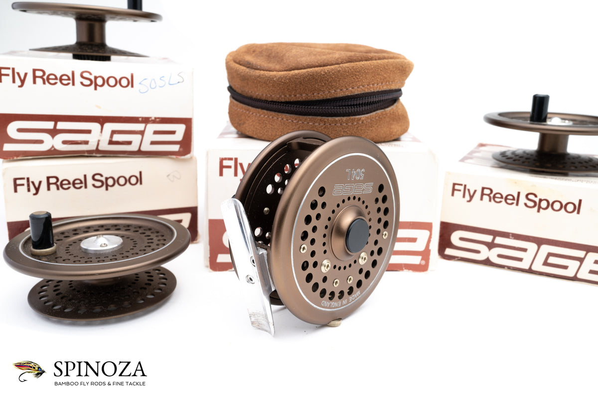 Sage 504 L Fly Reel with Three Extra Spools