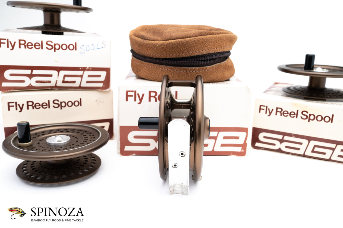 Sage 504 L Fly Reel with Three Extra Spools