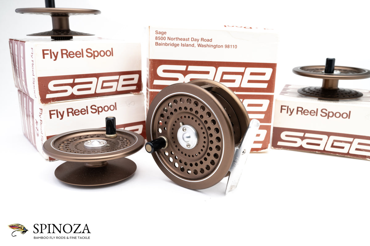 Sage 504 L Fly Reel with Three Extra Spools