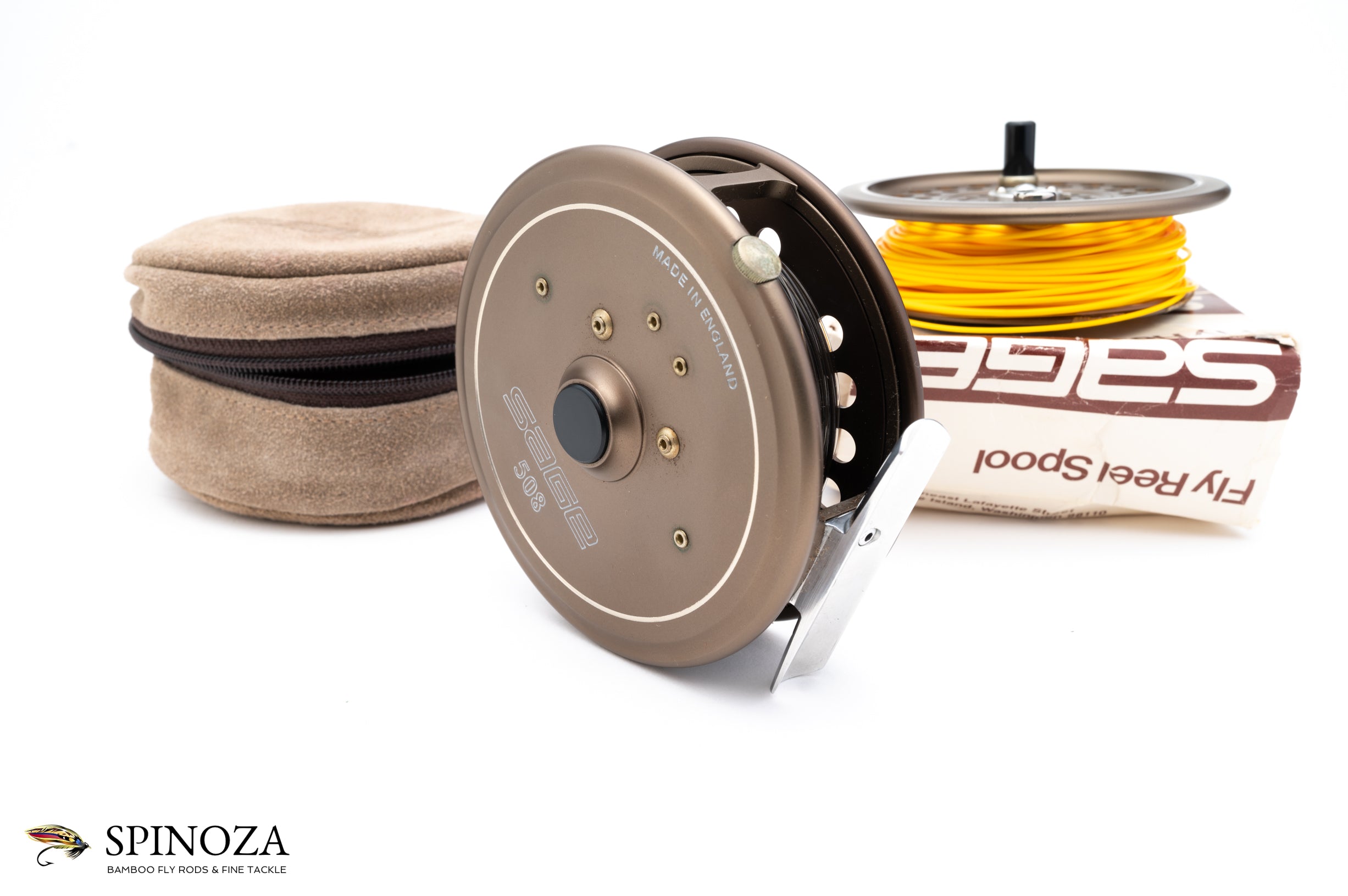 SAGE 6012 Mulinello Da Pesca A Mosca – Bobina Extra In Platino – Nuova E Sigillata - Foto 5