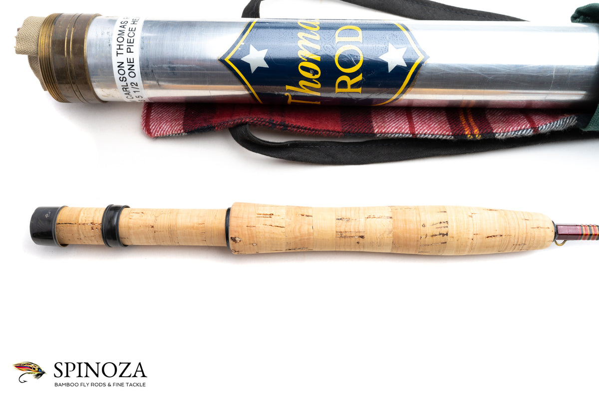 Sam Carlson Thomas Rod Co Fly Rod 5'6" 1/1 #5 - grip and reel seat close-up