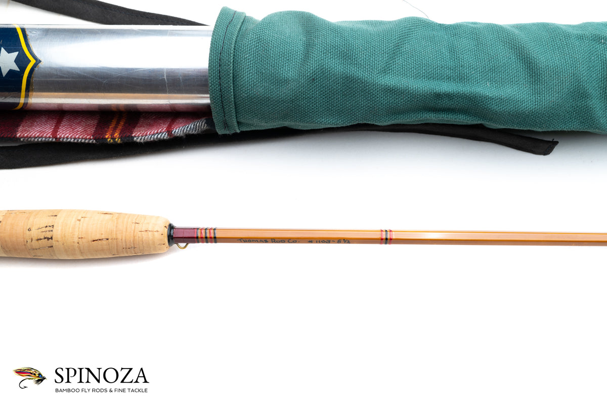 Sam Carlson Thomas Rod Co Fly Rod 5'6" 1/1 #5 - maker's marking and inscription