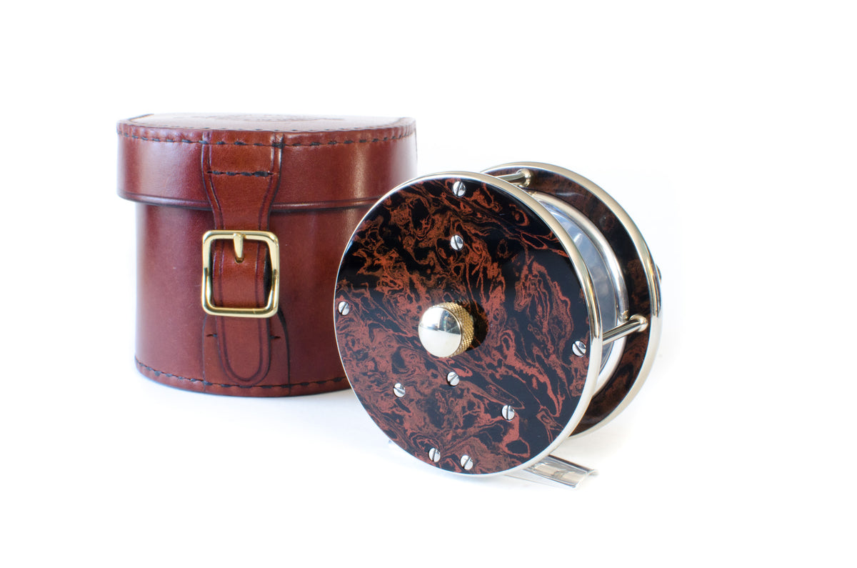 Saracione Deluxe II Marbleized Reel