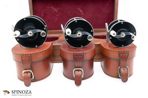 Joe Saracione Deluxe Wide Trout Reel Boxed Set