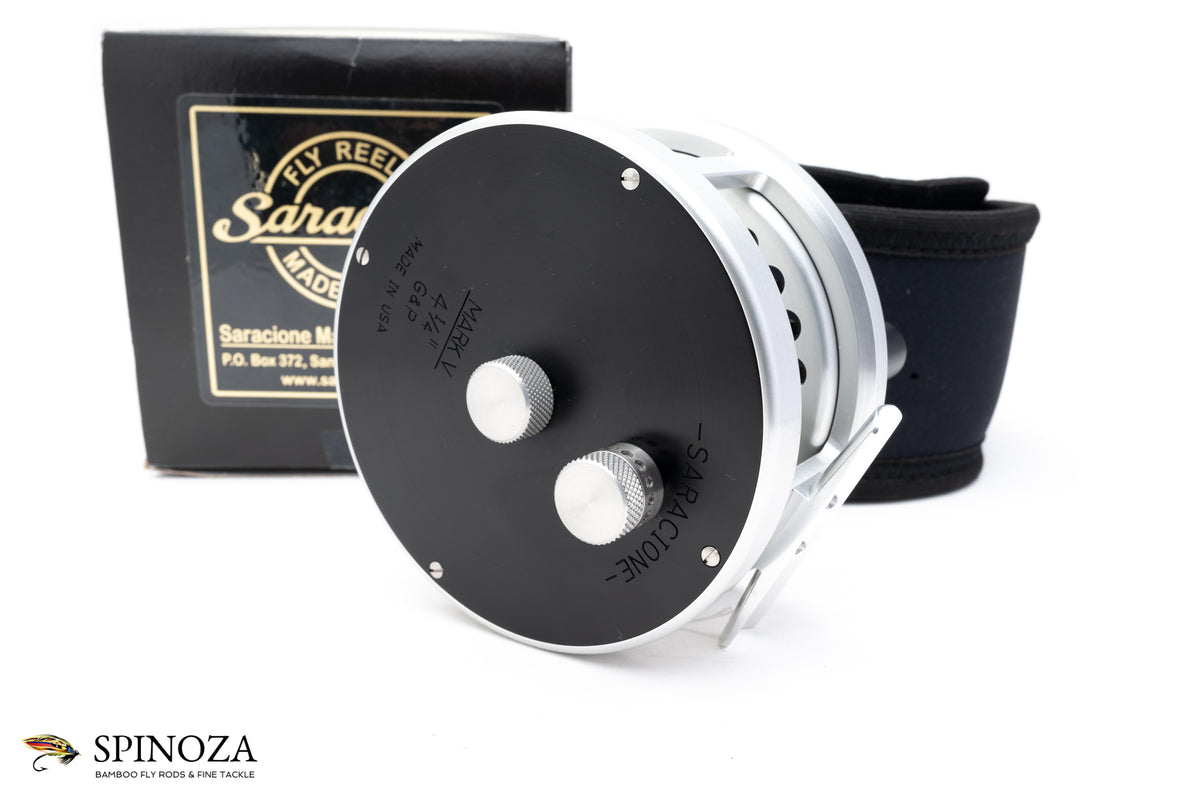 Saracione Mark V Fly Reel 4 1/4" Gear and Pawl LHW