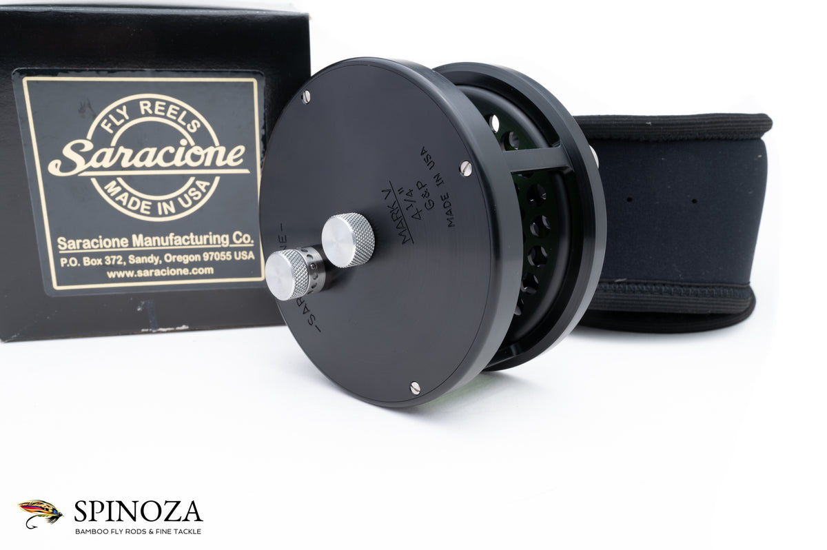 Saracione Mark V Gear and Pawl Salmon Reel 4 1/4"